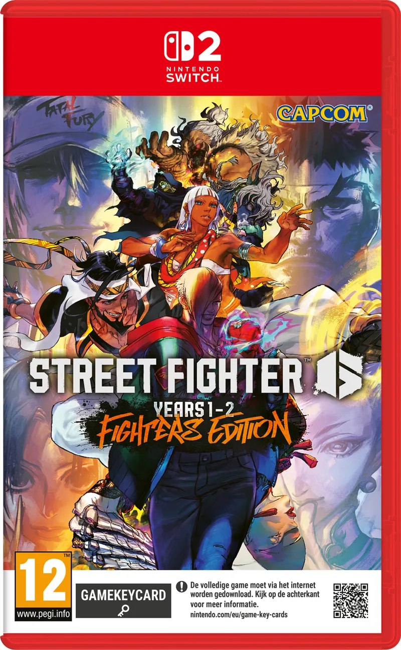 Street Fighter 6 Years 1-2 Fighters Edition van Nintendo, Nintendo Switch 2 – cover