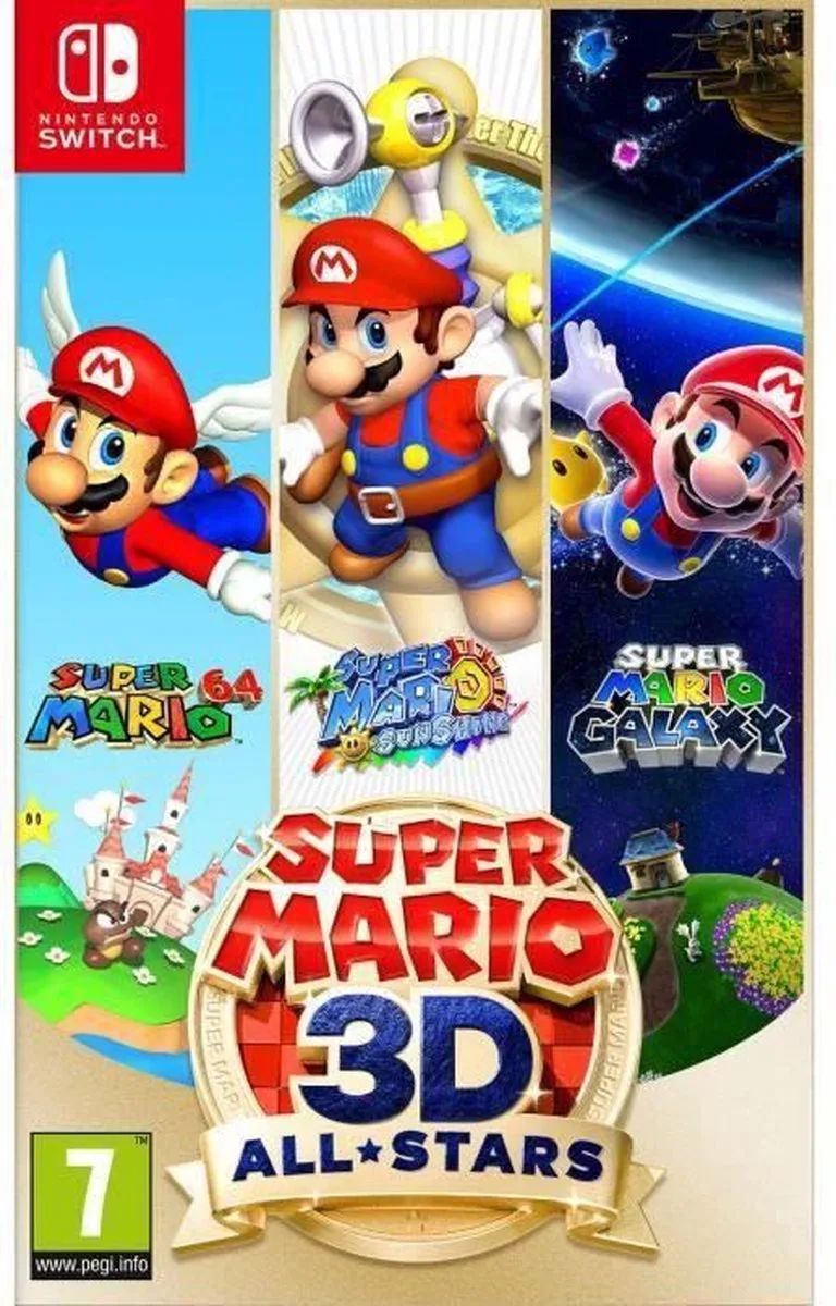 Super Mario 3D-All Stars by Nintendo, Nintendo Switch – cover