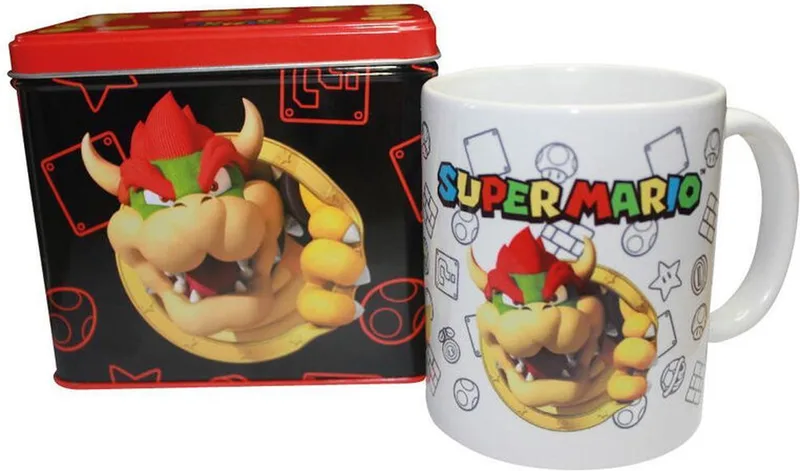 Super Mario Bros - Bowser Mug + Money Box Set MERCHANDISE by Nintendo, Nintendo Switch – cover 1 of 3