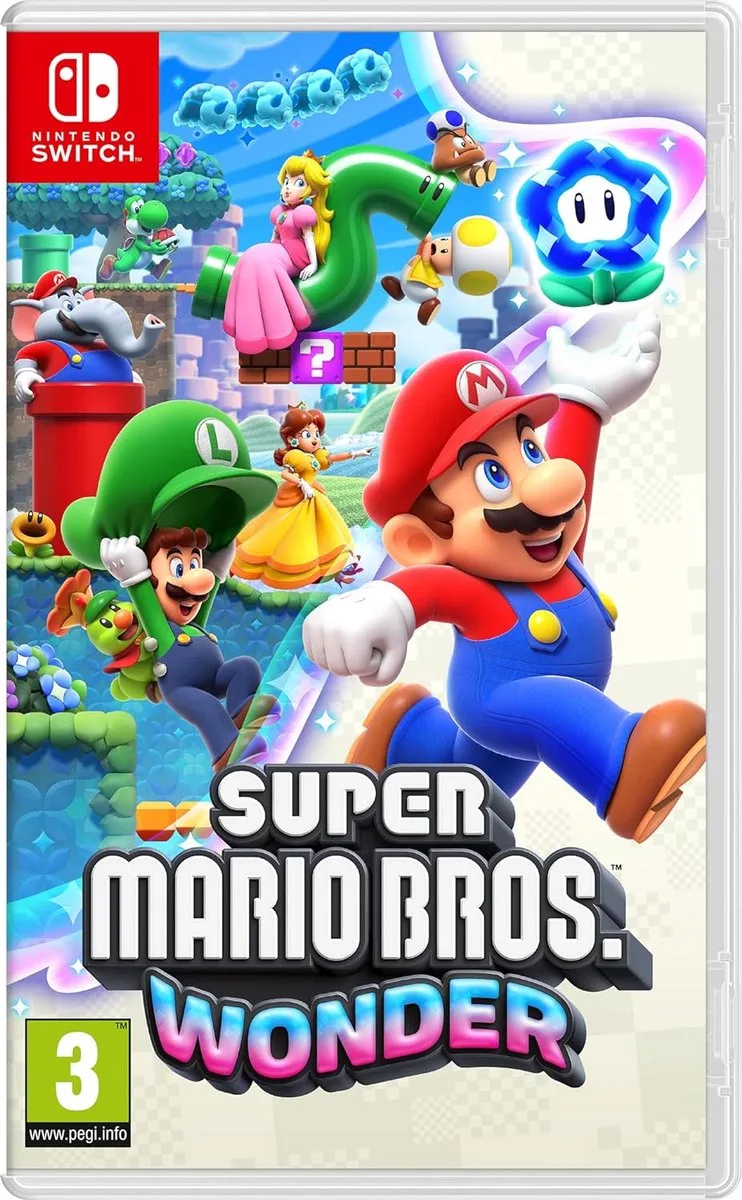Super Mario Bros. Wonder van Nintendo, Nintendo Switch – cover