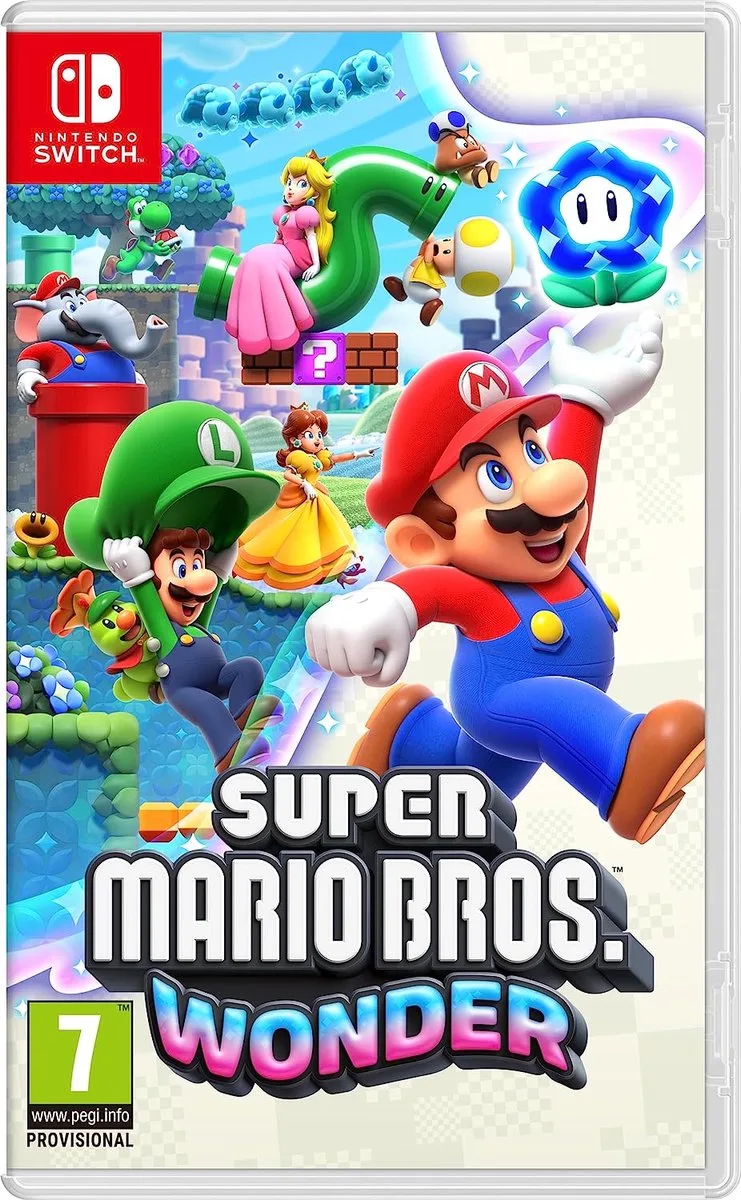 Super Mario Bros. Wonder by Nintendo, Nintendo Switch – cover