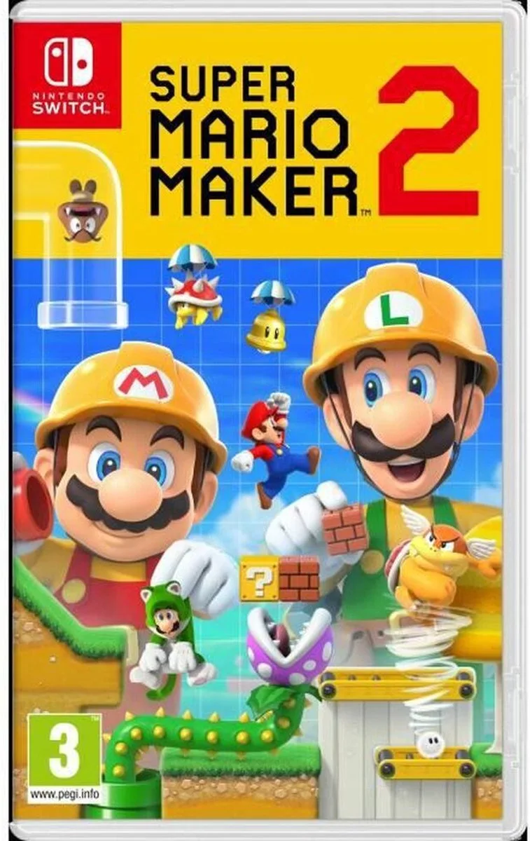 Super Mario Maker 2 - Switch (Frans) by Nintendo, Nintendo Switch – cover