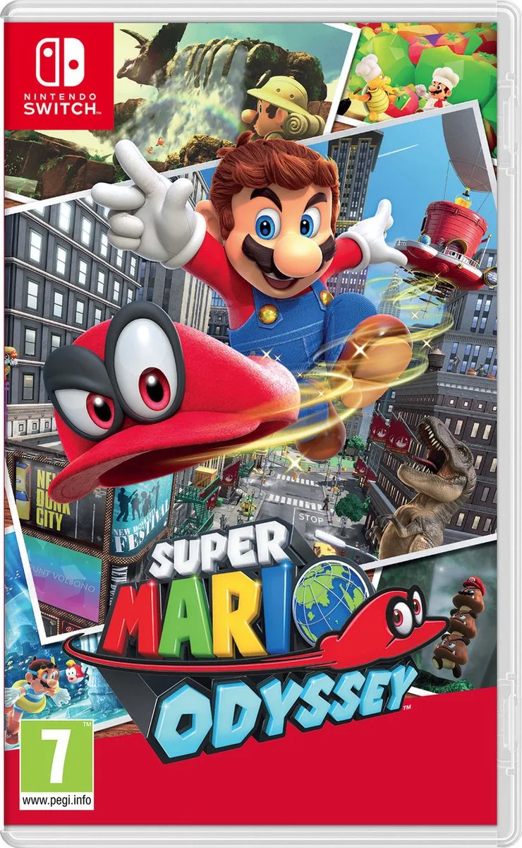 Super Mario Odyssey by Nintendo, Nintendo Switch – cover
