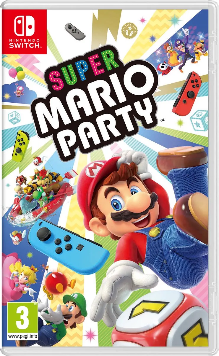 Super Mario Party de Nintendo, Nintendo Switch – jaquette