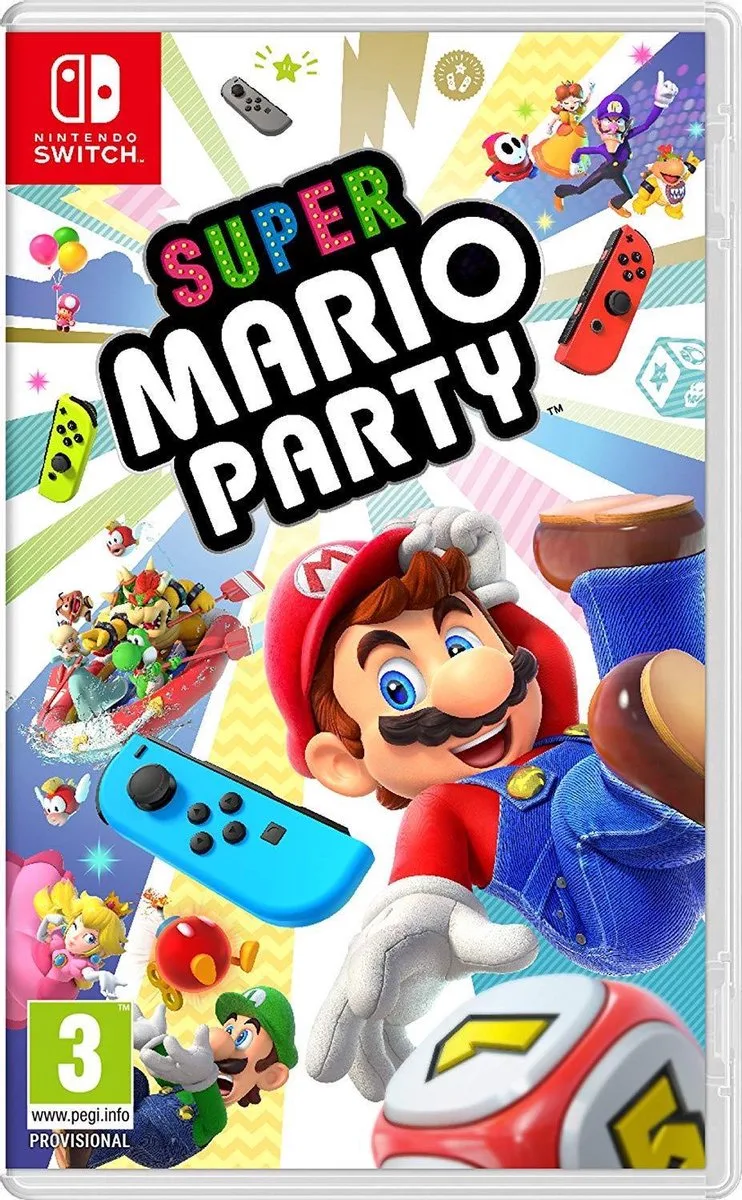 Super Mario Party - Switch (Frans) de Nintendo, Nintendo Switch – jaquette