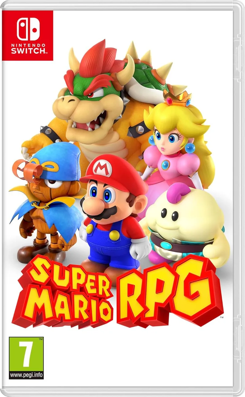 Super Mario RPG (verpakking Duits/Frans, game Engels) van Nintendo, Nintendo Switch – cover