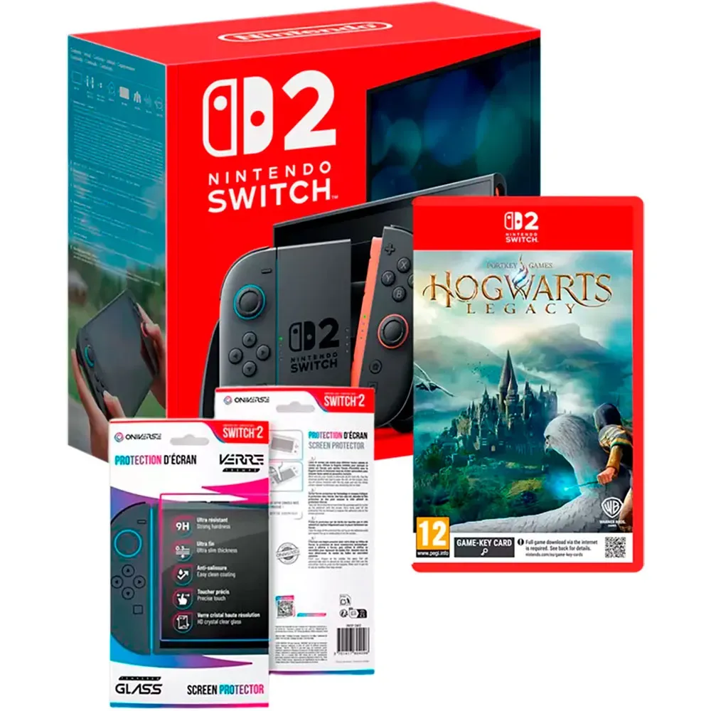 Switch 2 Legacy + Oniverse Protecteur D´écran Hogwarts de Nintendo – jaquette