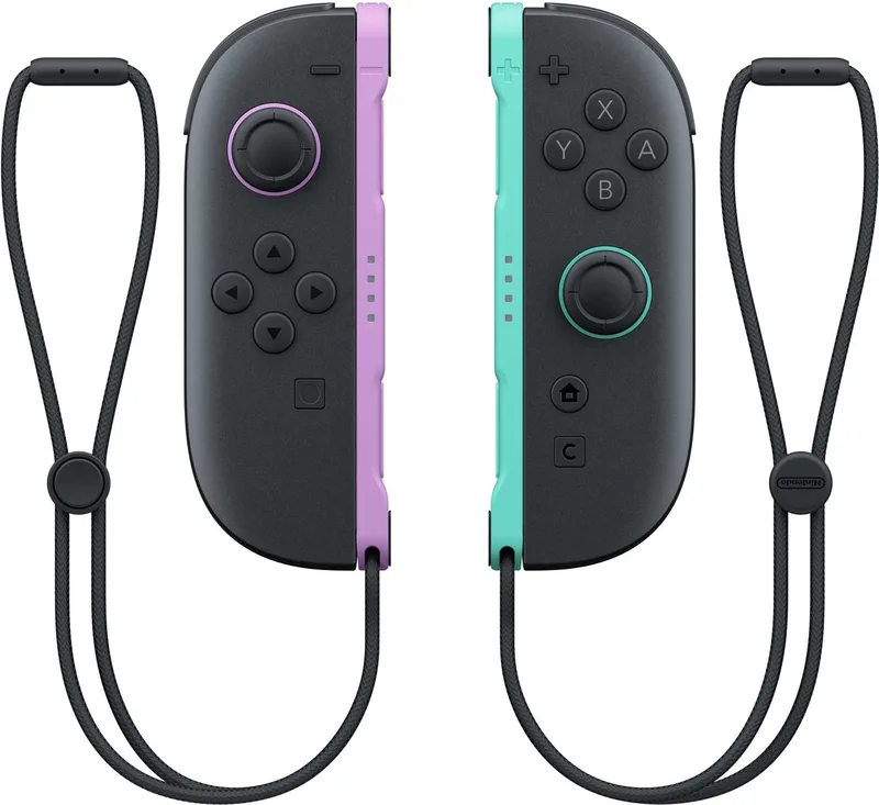 Switch 2 Joy-Con Controller Paar - Paars/Groen van Nintendo, Zwart – cover