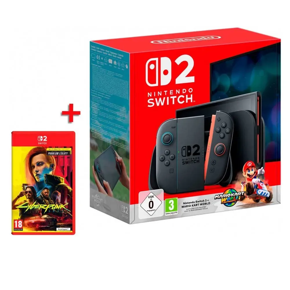 Switch 2+ Mario Kart World+ Cyberpunk van Nintendo – cover