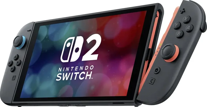 Switch 2 - Zwart fra Nintendo, Sort – cover 3 af 3