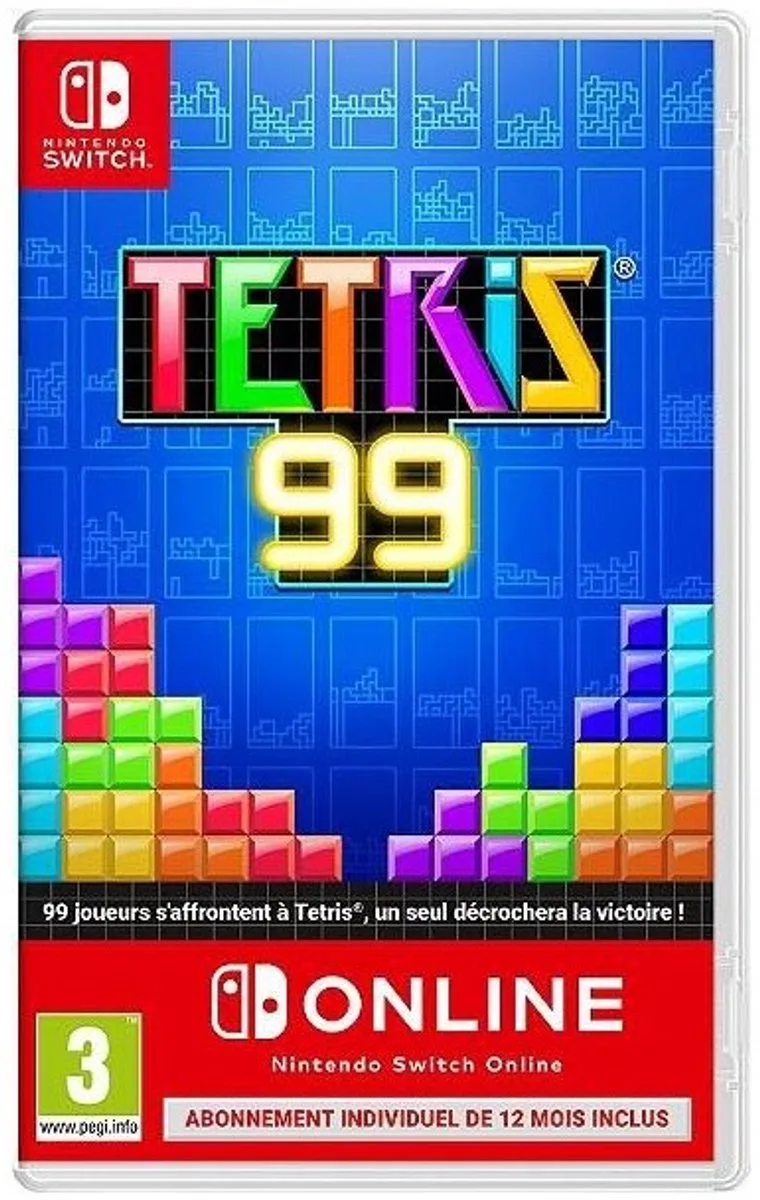 Tetris 99 + Nintendo Switch Online van Nintendo, Nintendo Switch – cover