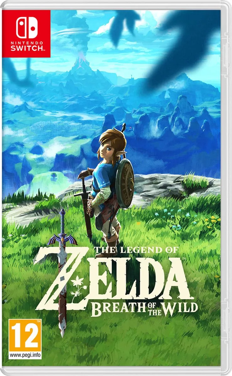 The Legend of Zelda: Breath of the Wild van Nintendo, Nintendo Switch – cover