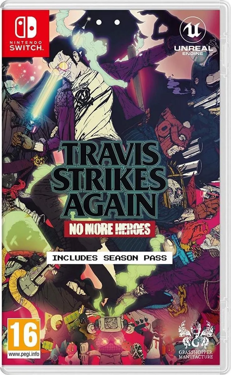Travis Strikes Again: No More Heroes by Nintendo, Nintendo Switch – cover