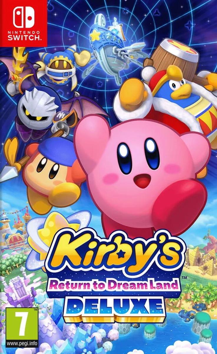 Video game for Switch Nintendo Kirby's Return to Dream Land Deluxe by Nintendo, Nintendo Switch – cover