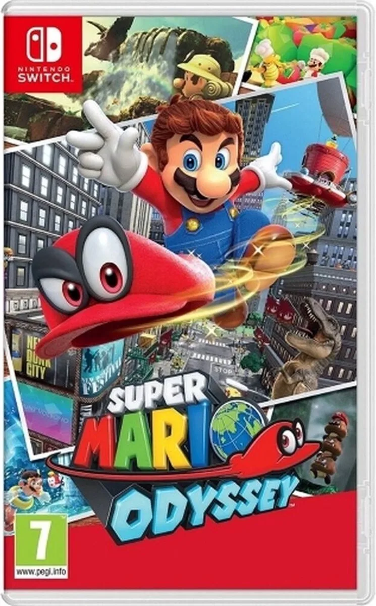 Video game for Switch Nintendo Super Mario Odyssey van Nintendo, Nintendo Switch – cover