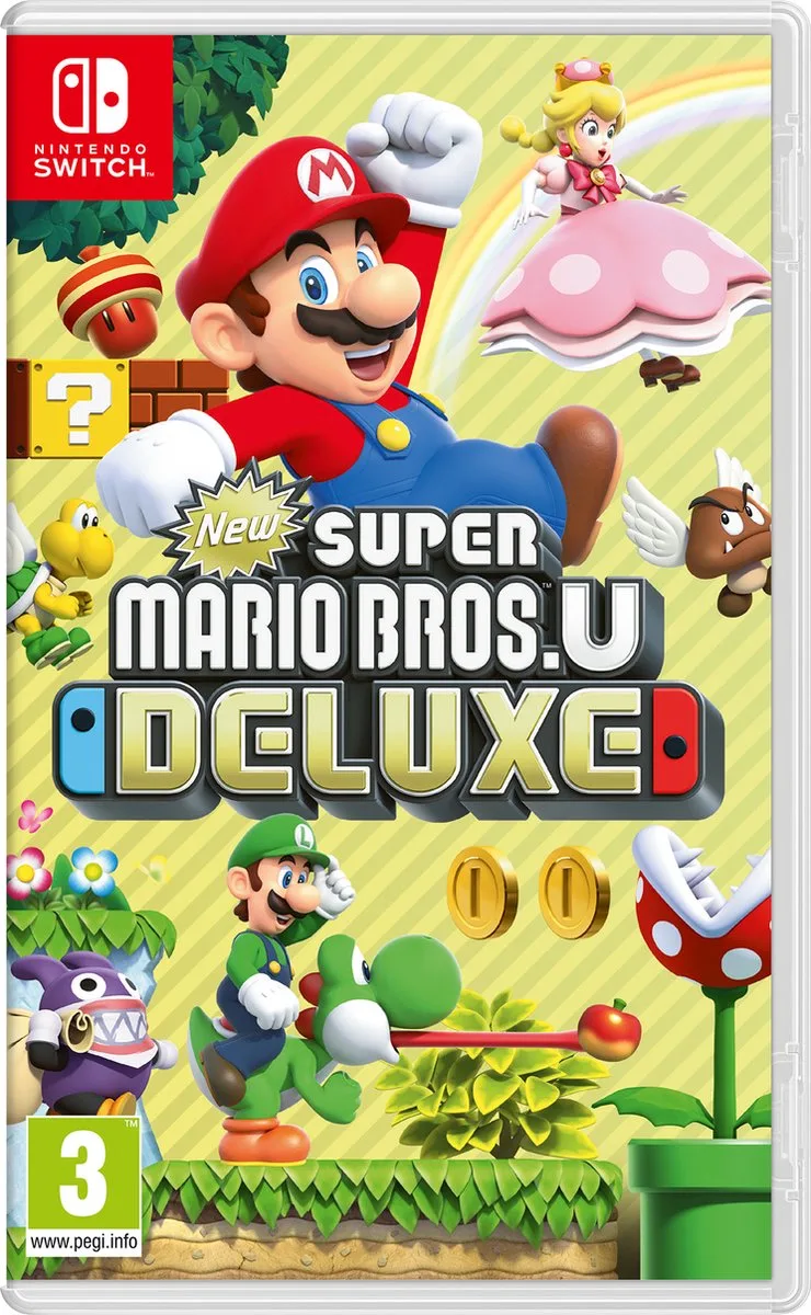 Video game for Switch Nintendo SUPER MARIO U DELUXE by Nintendo, Nintendo Switch – cover