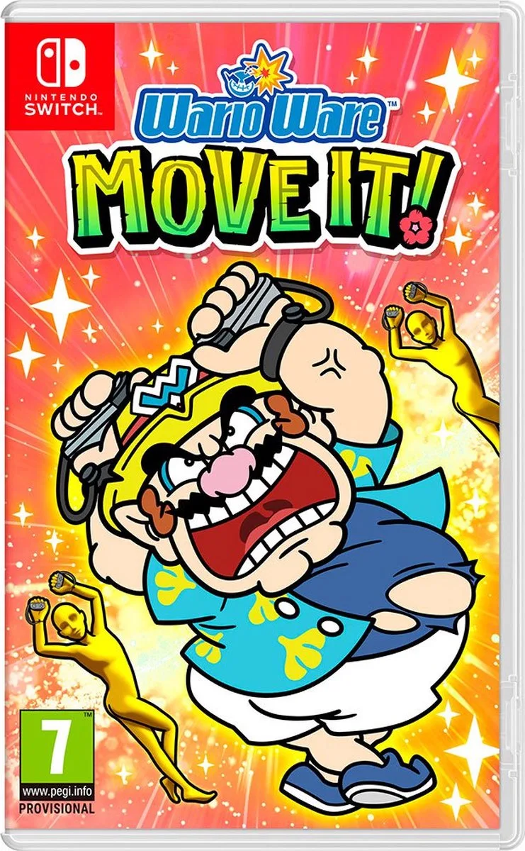 Videogame voor Switch Nintendo Mario Ware Move It by Nintendo, Nintendo Switch – cover