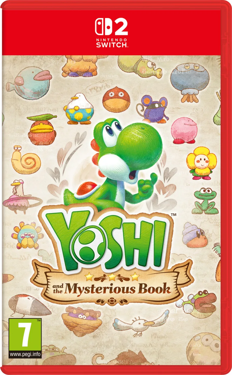 Yoshi and the Mysterious Book van Nintendo, Nintendo Switch 2 – cover