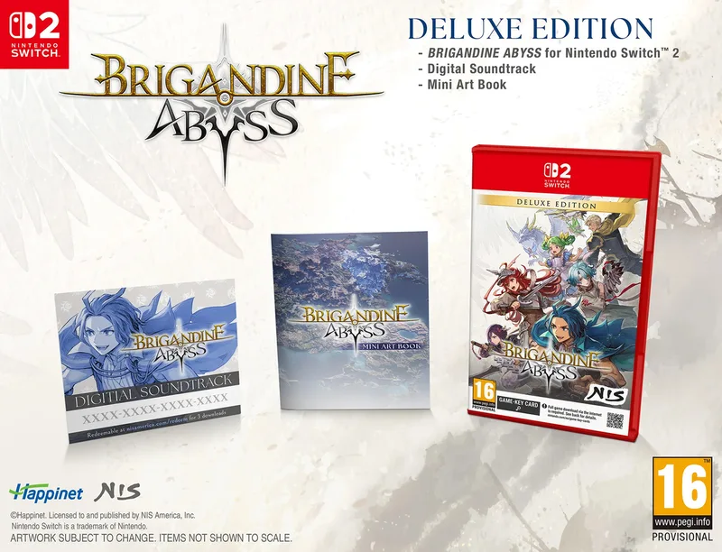 Brigandine Abyss Deluxe Edition van NIS America, Nintendo Switch 2 – cover