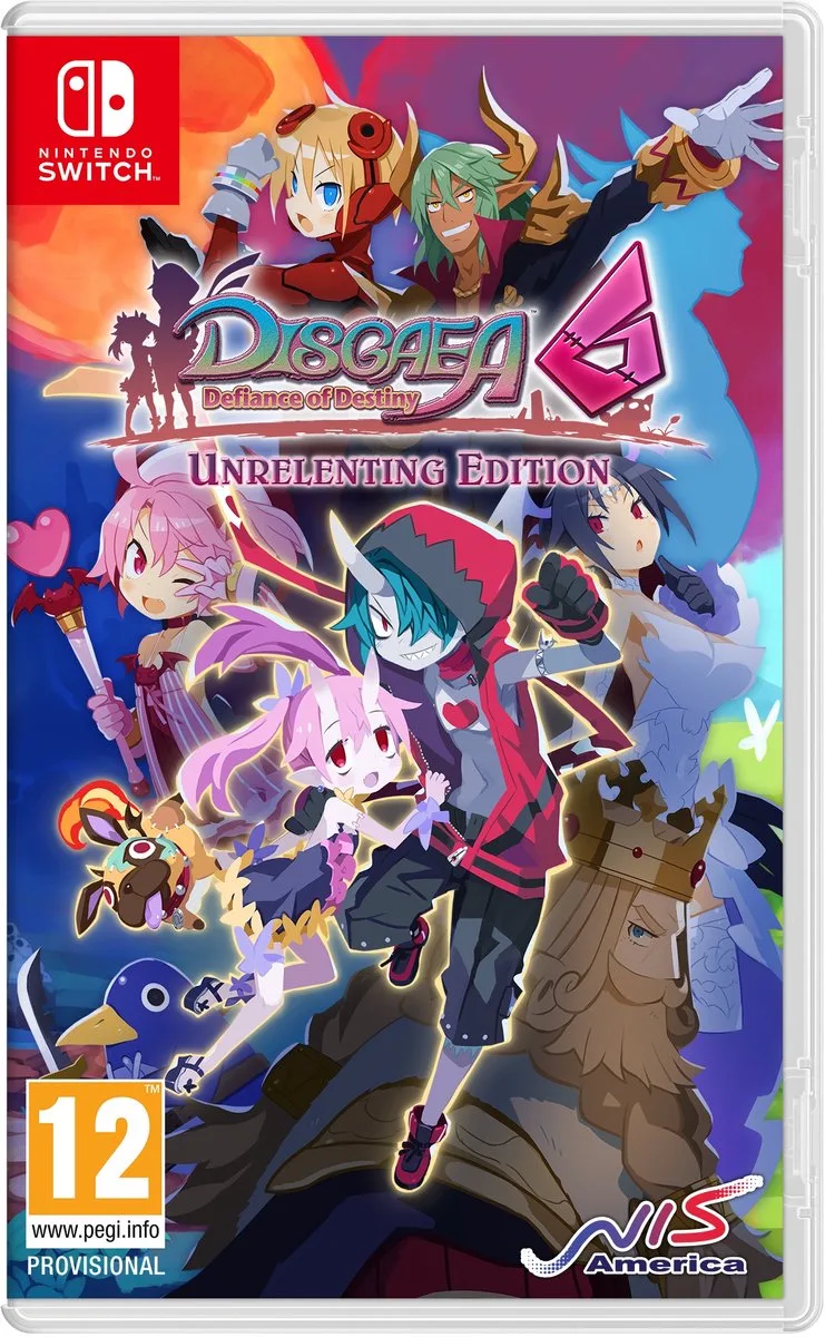 Disgaea 6 Defiance of Destiny by NIS America, Nintendo Switch – cover