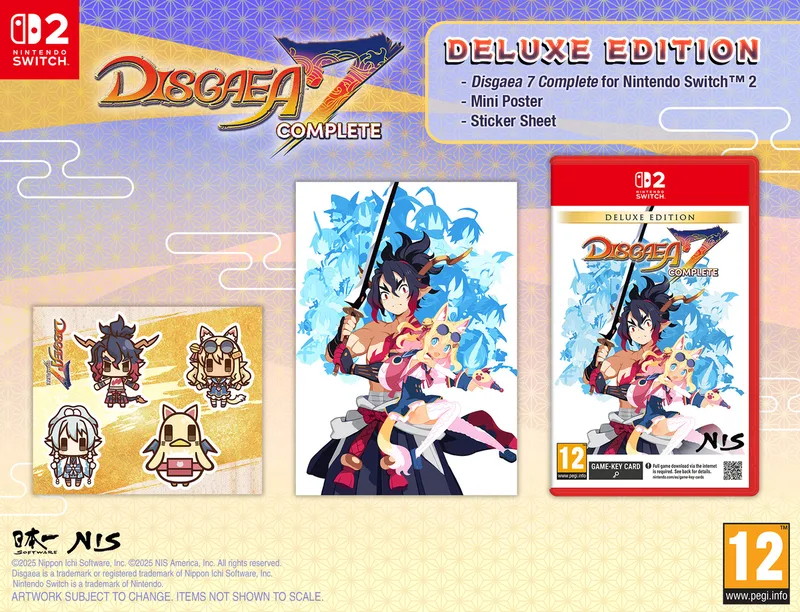 Disgaea 7 Complete Deluxe Edition van NIS America, Nintendo Switch 2 – cover