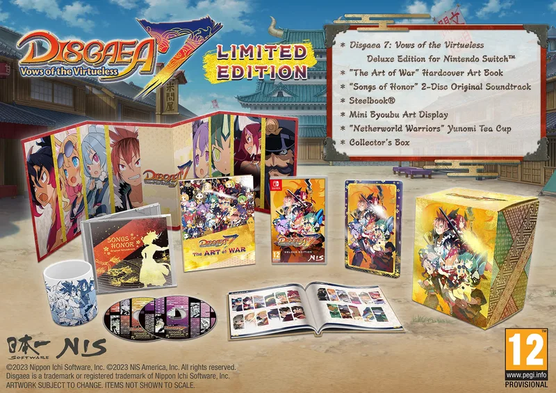 Disgaea 7: Vows of the Virtueless Limited Edition by NIS America, Nintendo Switch – cover