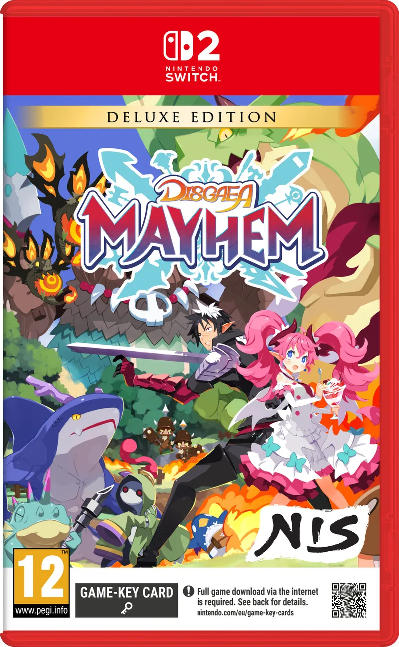 Disgaea Mayhem - Deluxe Edition van NIS America, Nintendo Switch 2 – cover