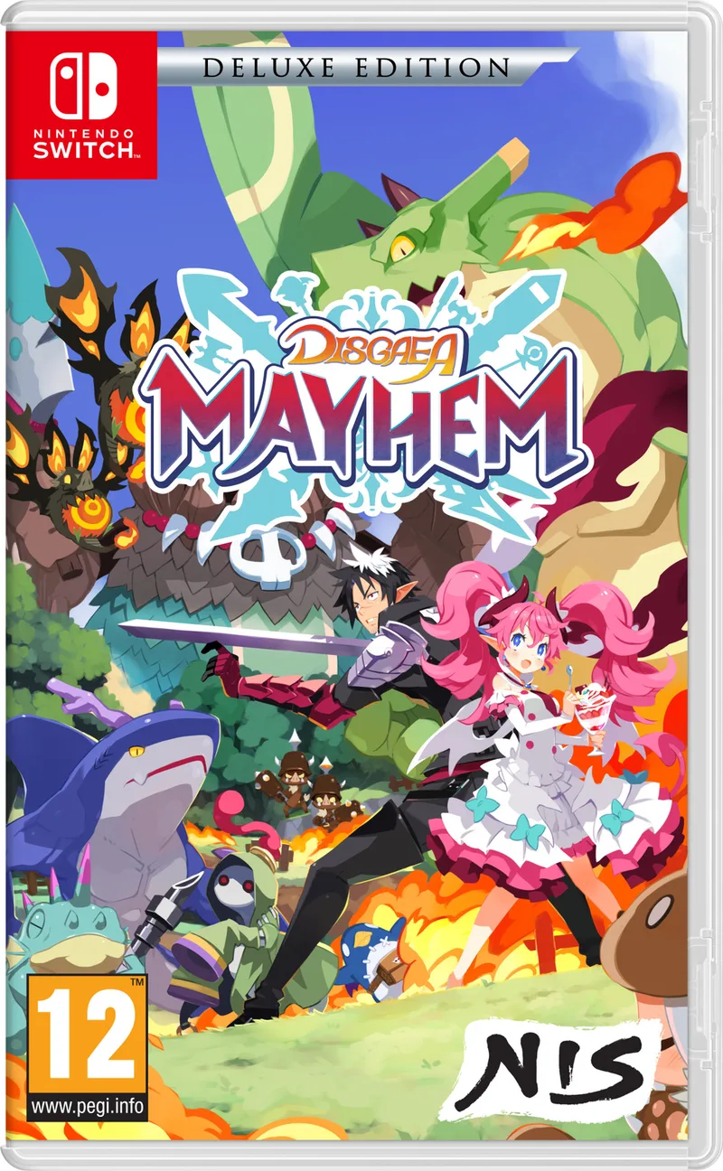 Disgaea Mayhem - Deluxe Edition van NIS America, Nintendo Switch – cover