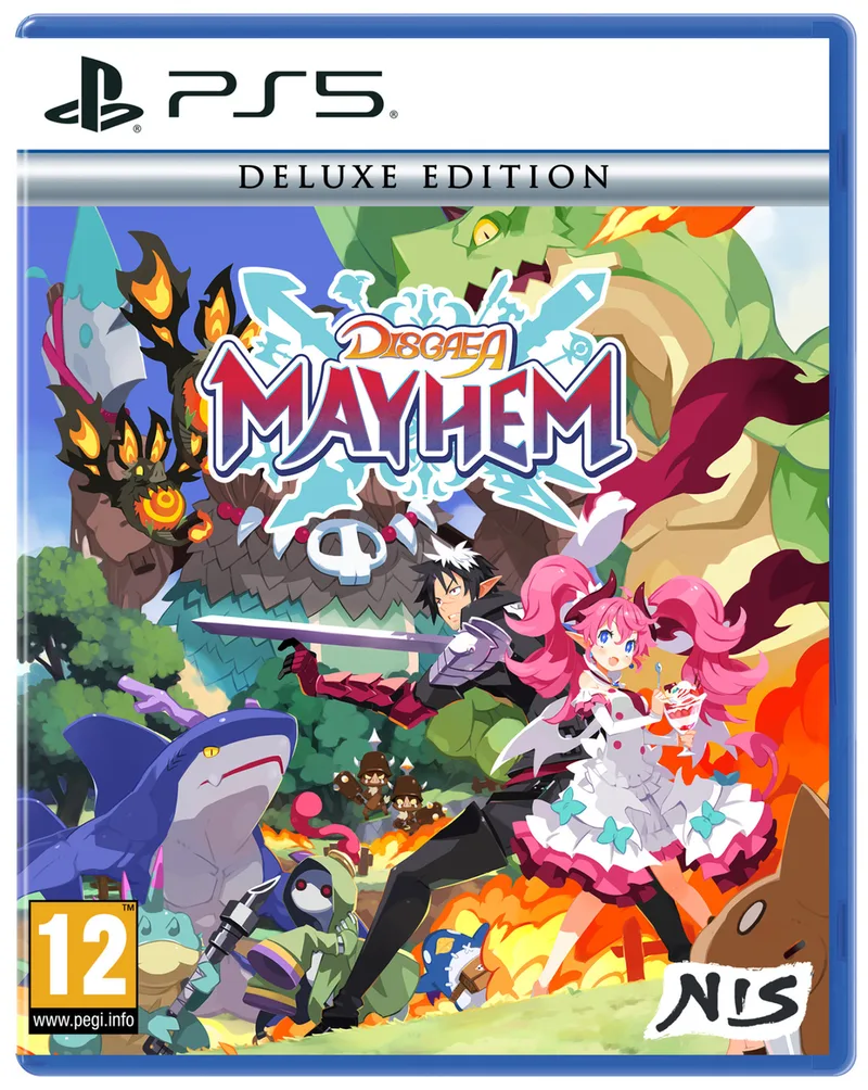 Disgaea Mayhem - Deluxe Edition van NIS America, PS5 – cover