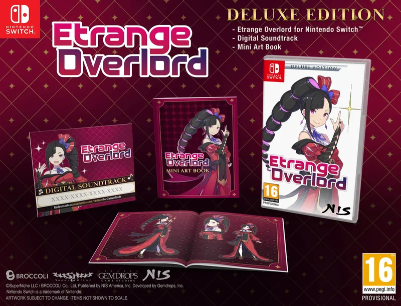 Etrange Overlord Deluxe Edition van NIS America, Nintendo Switch – cover