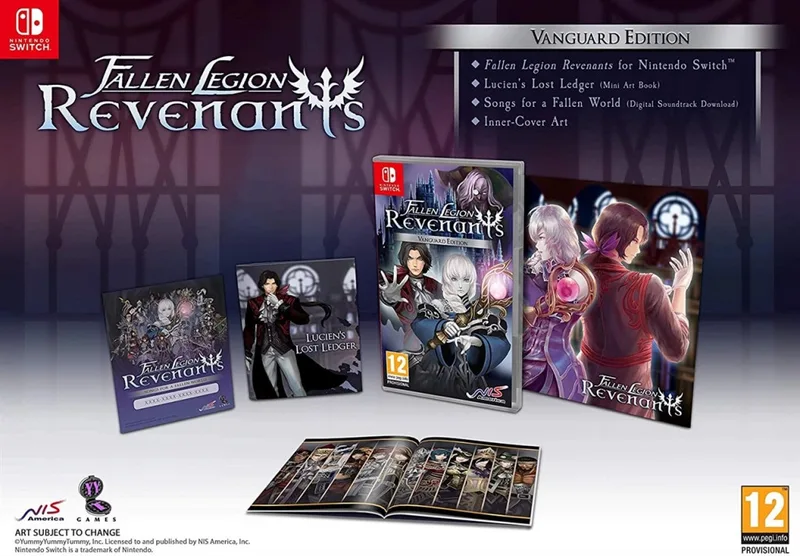 Fallen Legion: Revenants Vanguard Edition van NIS America, Nintendo Switch – cover
