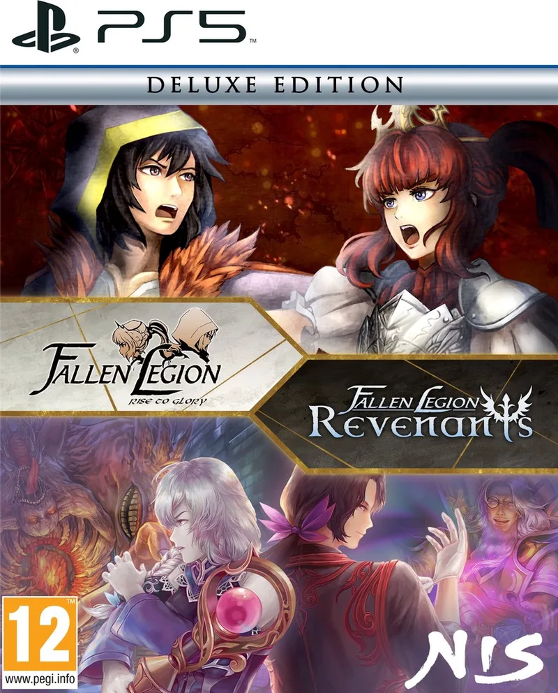 Fallen Legion: Rise to Glory / Fallen Legion Revenants Double Pack - Deluxe Edition van NIS America, PS5 – cover