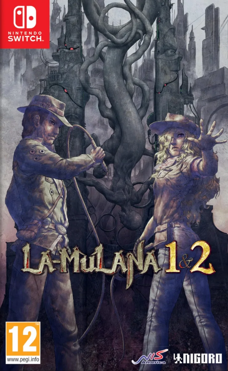 La-Mulana 1 & 2 van NIS America, Nintendo Switch – cover