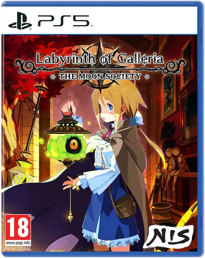 Labyrinth of Galleria: The Moon Society de NIS America, PS5 – jaquette