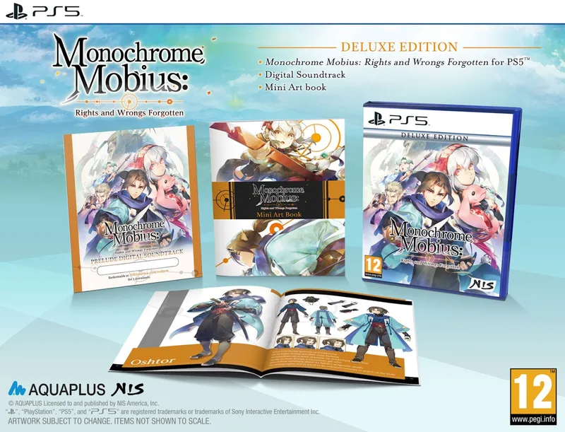 Monochrome Mobius: Rights and Wrongs Forgotten Deluxe Edition van NIS America, PS5 – cover