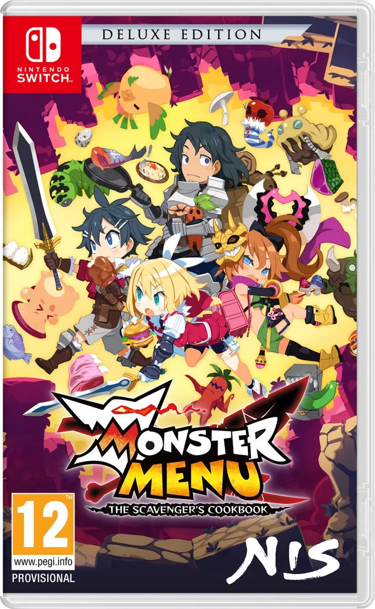 Monster Menu: The Scavenger’s Cookbook - Deluxe Edition de NIS America, Nintendo Switch – jaquette