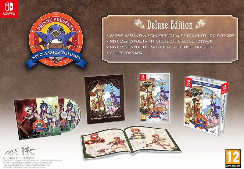 Prinny Presents: NIS Classics Volume 1 Deluxe Edition by NIS America, Nintendo Switch – cover