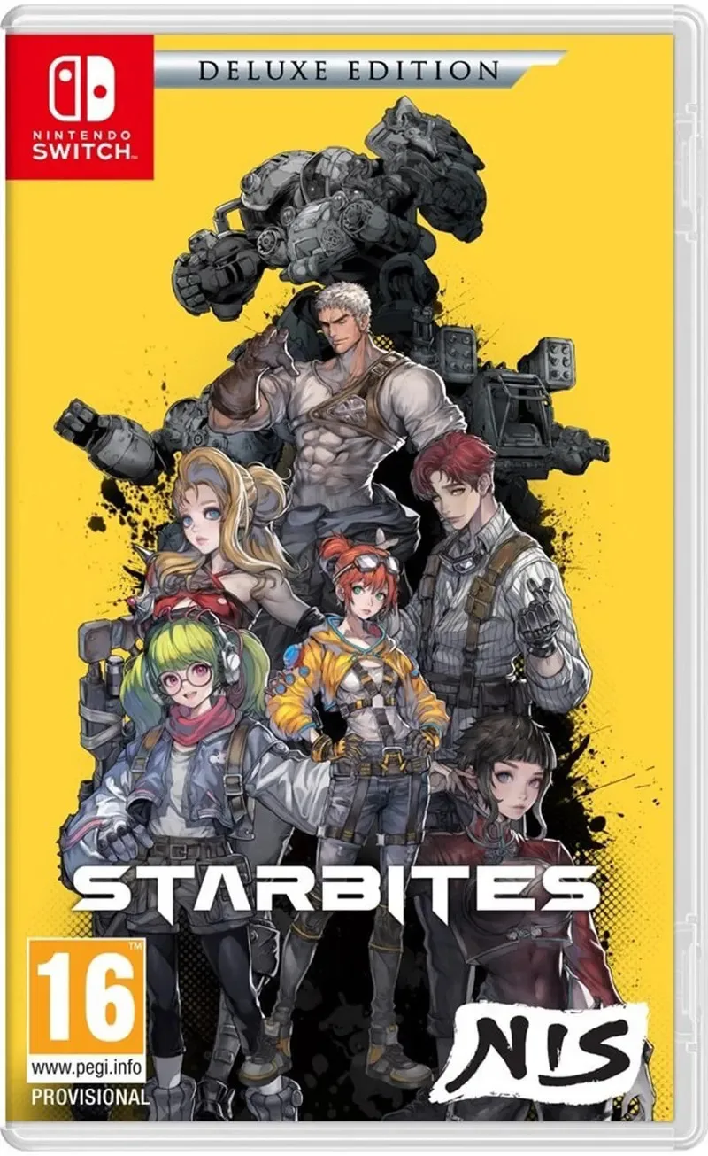 Starbites - Deluxe Edition van NIS America, Nintendo Switch – cover