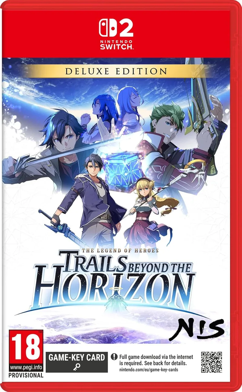 The Legend of Heroes: Trails Beyond the Horizon - Deluxe Edition van NIS America, Nintendo Switch 2 – cover