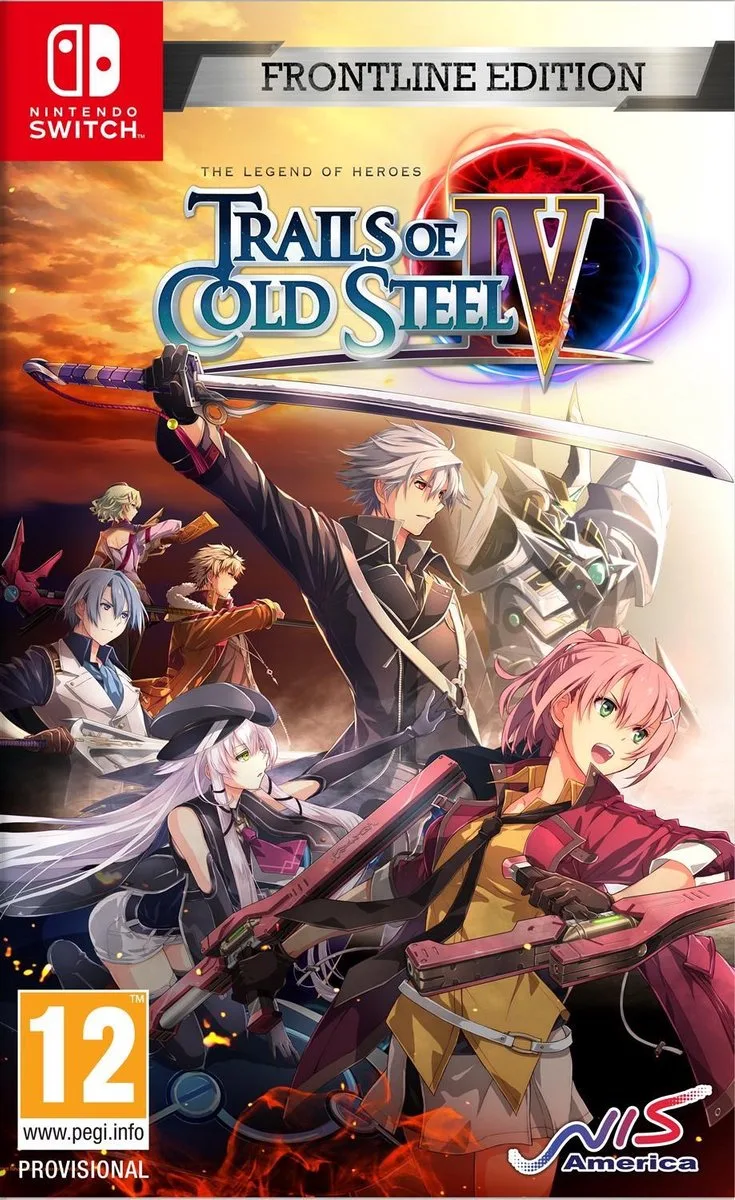 The Legend of Heroes Trails of Cold Steel IV Frontline Edition van NIS America, Nintendo Switch – cover