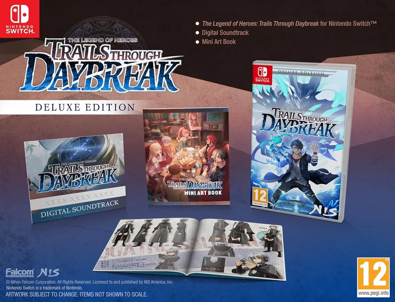 The Legend of Heroes Trails Through Daybreak Deluxe Edition by NIS America, Nintendo Switch – cover