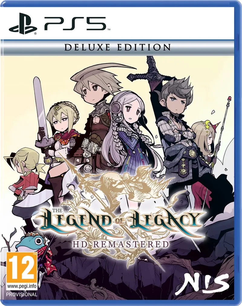 The Legend of Legacy HD Remastered-Deluxe Edition van NIS America, PS5 – cover