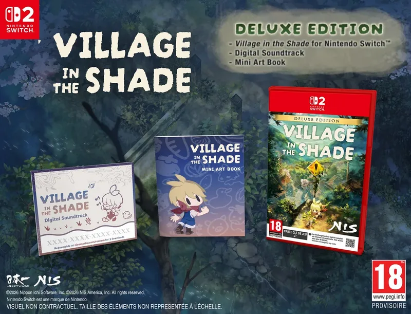 Village in the Shade Deluxe Edition van NIS America, Nintendo Switch 2 – cover