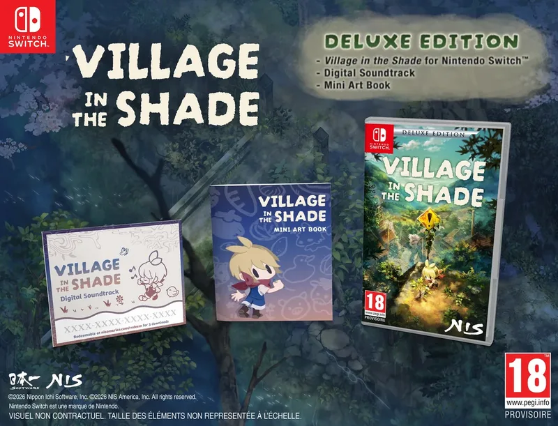 Village in the Shade Deluxe Edition by NIS America, Nintendo Switch – cover