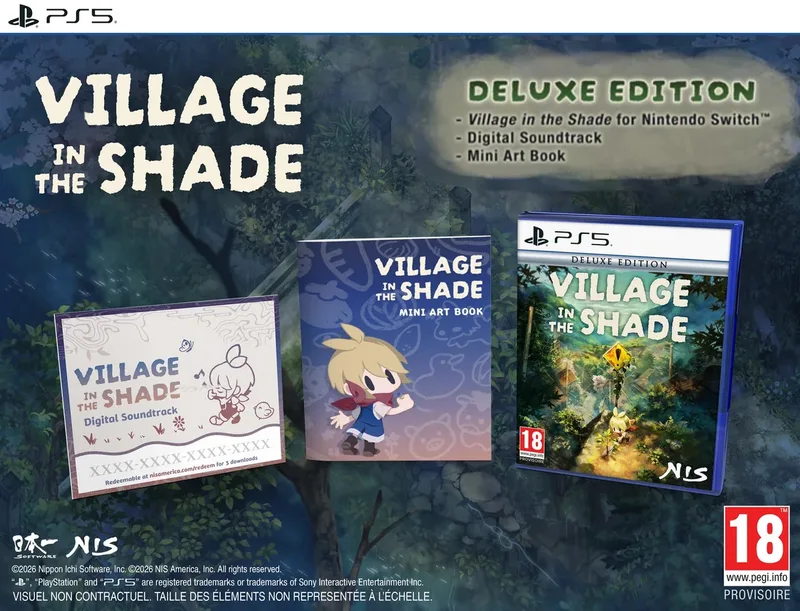 Village in the Shade Deluxe Edition van NIS America, PS5 – cover