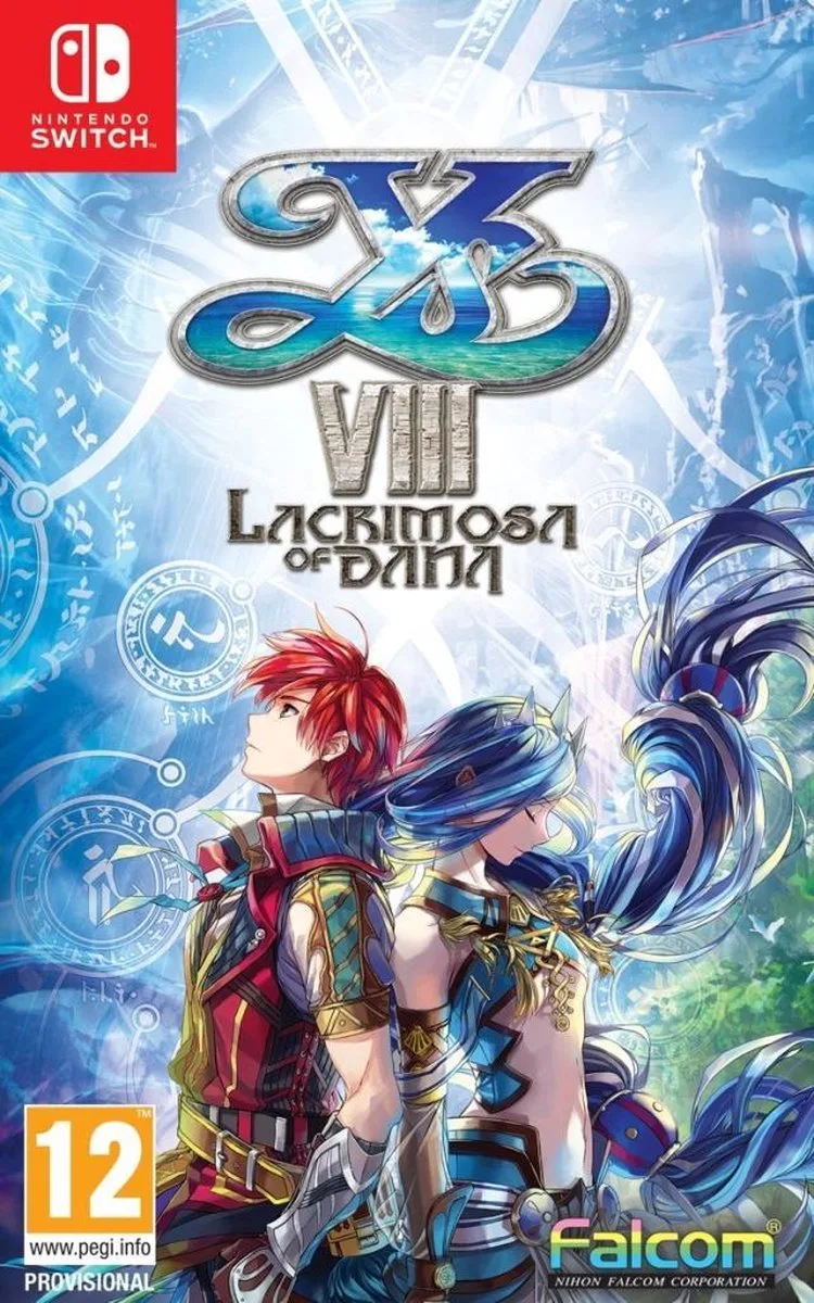 Ys VIII: Lacrimosa of DANA by NIS America, Nintendo Switch – cover