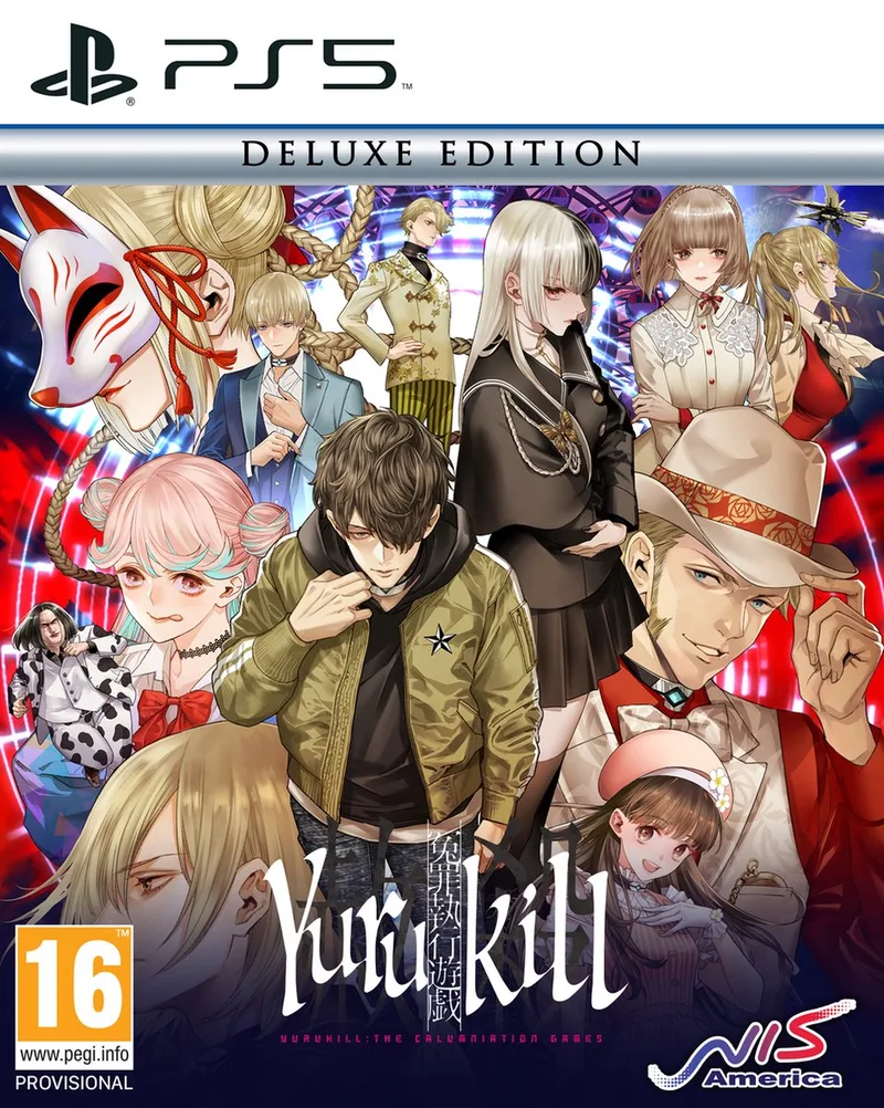 Yurukill: The Calumniation Games Deluxe Edition by NIS America, PS5 – cover