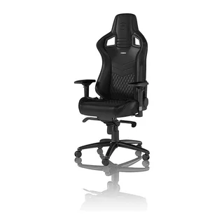 EPIC Echtleder Gaming Stuhl - schwarz by noblechairs – cover 1 of 2