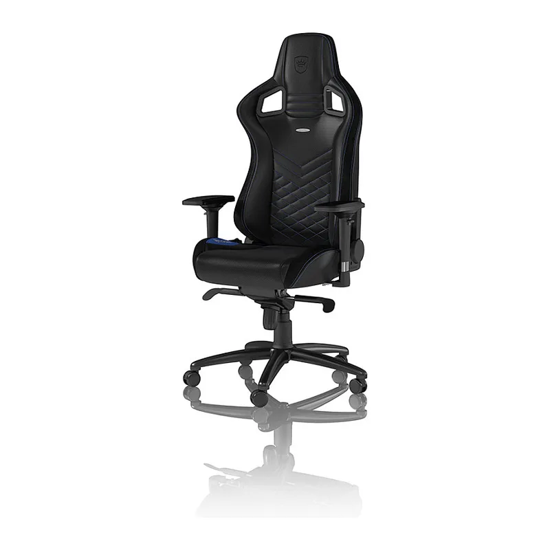 EPIC Gaming Stuhl - schwarz/blau de noblechairs – jaquette