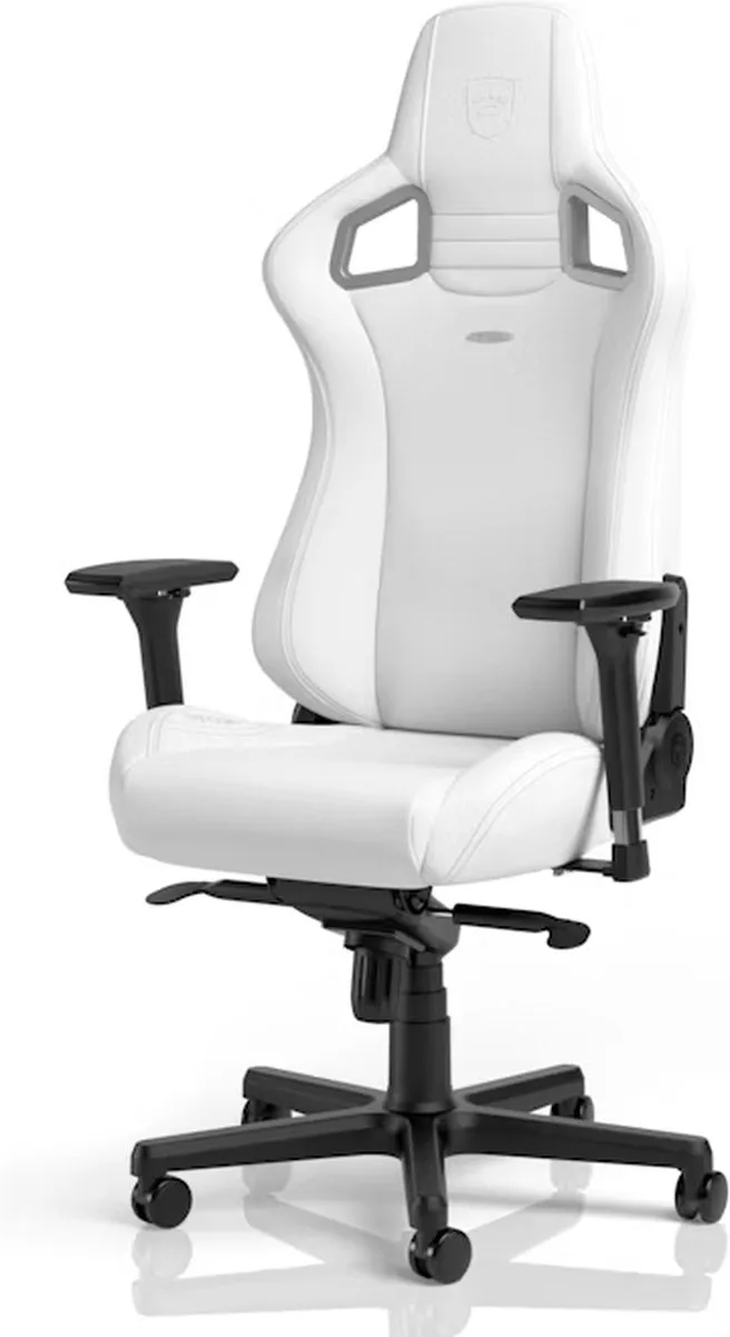 Gaming Chair Noblechairs Epic White de noblechairs, Blanc – jaquette